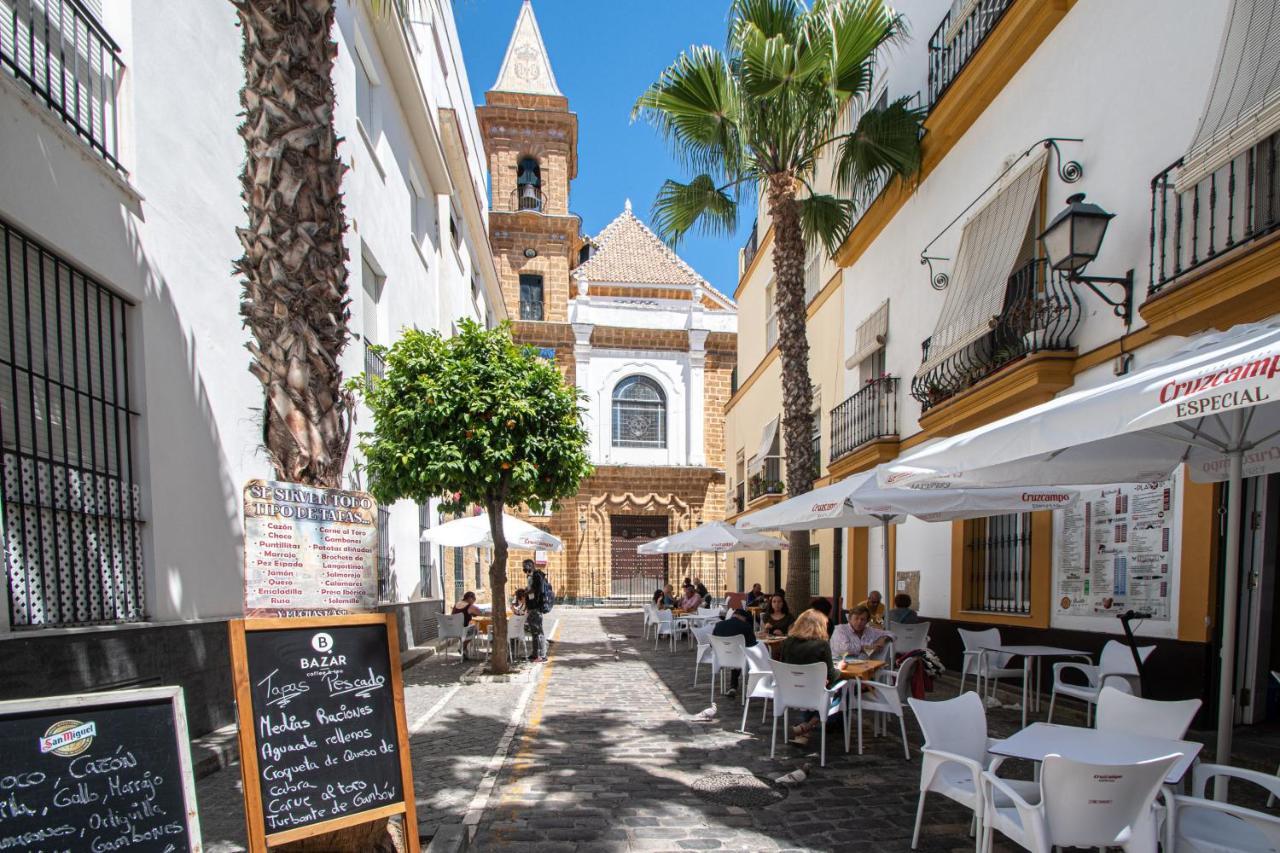 Ferienwohnung Apartamento Los Claveles - La Caleta Cádiz Exterior foto